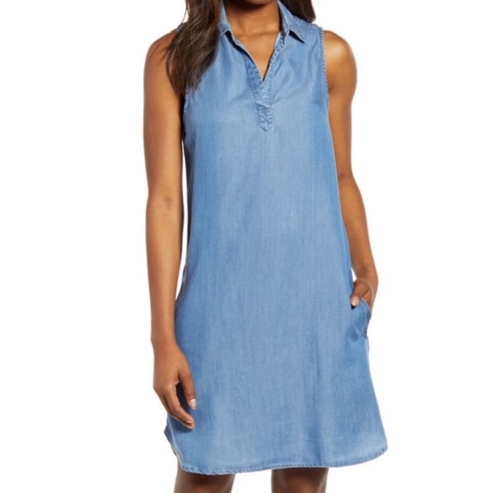 BeachLunchLounge soft denim dress